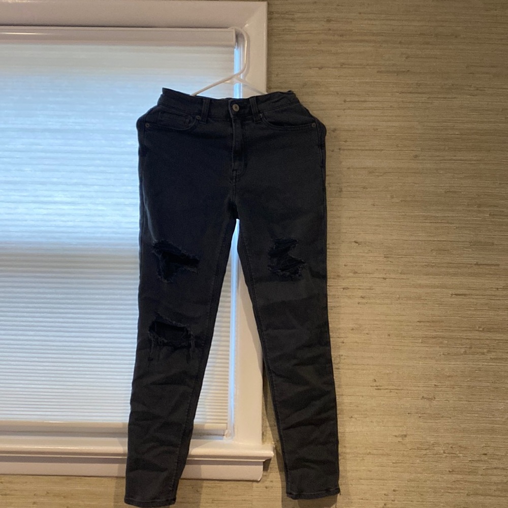 American Eagle Super Stretch Black Jeans